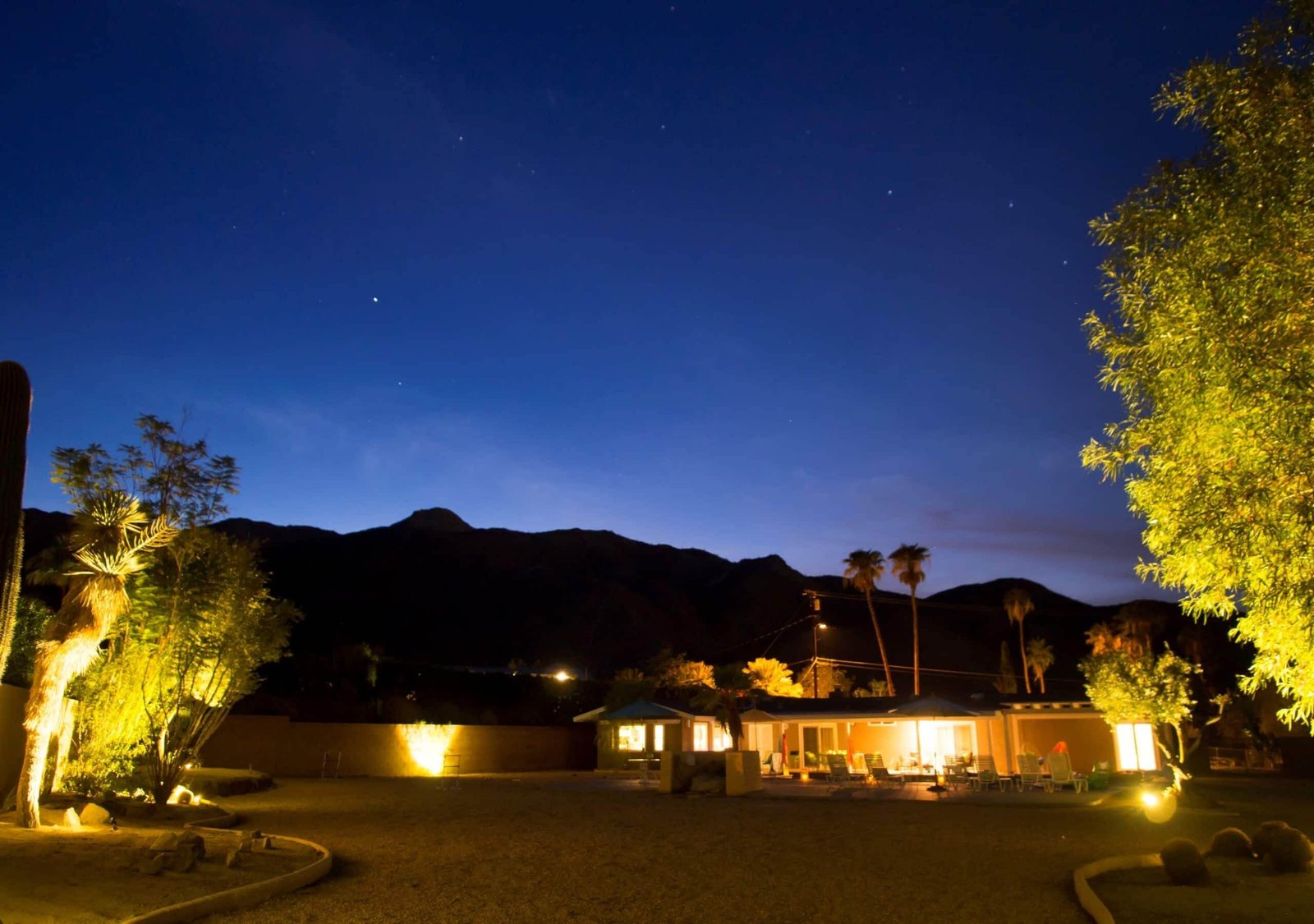 Coachella Valley Night View